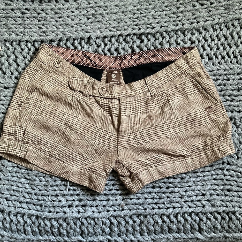 Element Tan Shorts Sz11